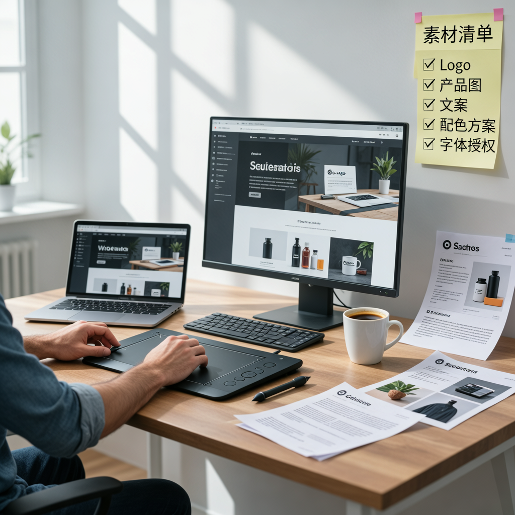 做网站需要我提供哪些素材？素材版权怎么算？