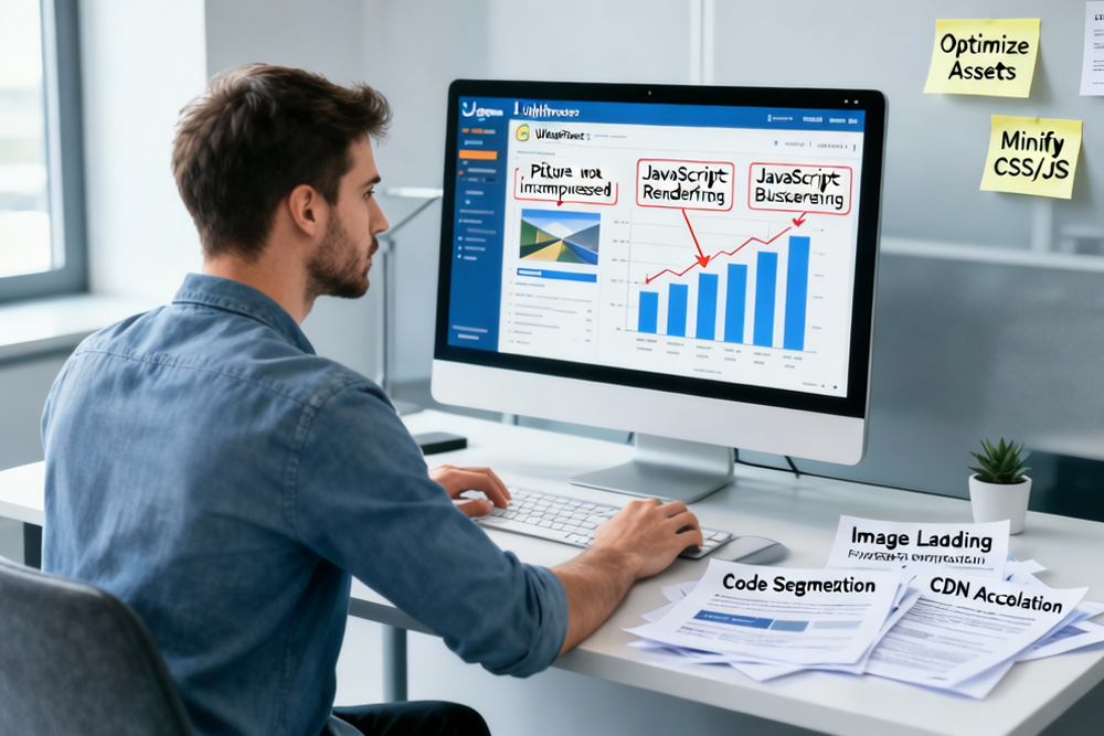 网站加载速度慢怎么办？优化图片与代码的实用方法